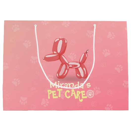 Zwemende badballon voor gezelschapsdieren groot cadeauzakje (Achterkant)