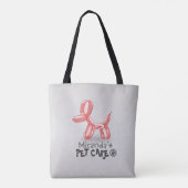 Zwemende badballon voor gezelschapsdieren tote bag (Achterkant)