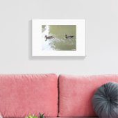 Zwemende Eenden Canvas Afdruk (Insitu (Woonkamer))