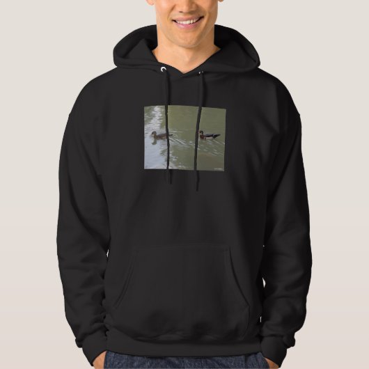 Zwemende Eenden Hoodie (Voorkant)
