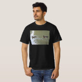Zwemende eenden t-shirt (Voorkant volledig)