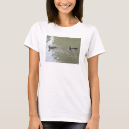 Zwemende eenden t-shirt