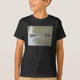 Zwemende eenden t-shirt