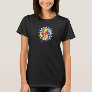 Zwemende Japanse karp Koi Vis T-shirt