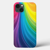 Zwemende regenboog Abstract Case-Mate iPhone Case (Achterkant)