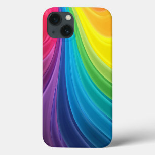 Zwemende regenboog Abstract Case-Mate iPhone Case