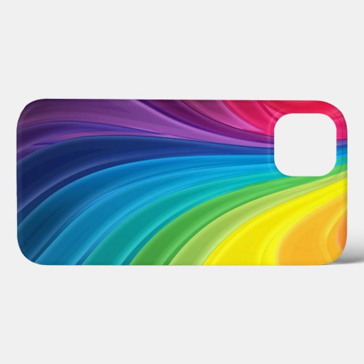 Zwemende regenboog Abstract Case-Mate iPhone Case (Achterkant (horizontaal))