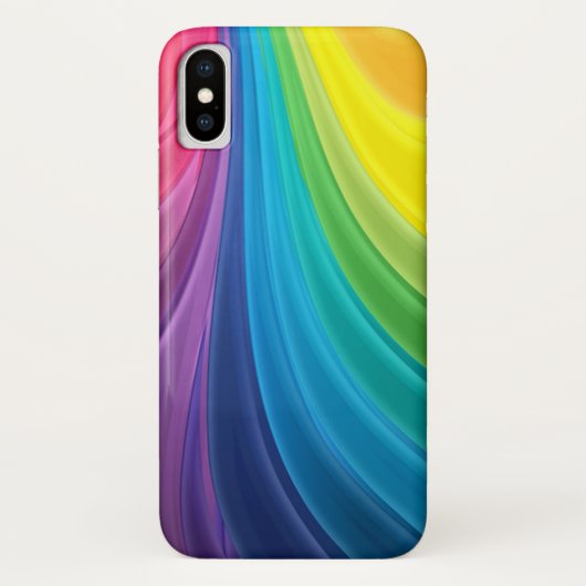 Zwemende regenboog Abstract Case-Mate iPhone Case (Achterkant)