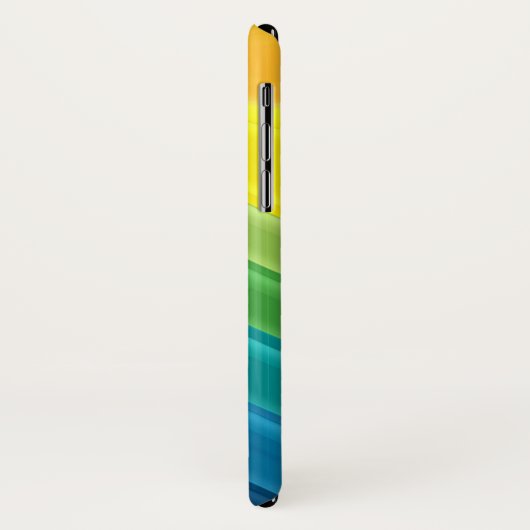 Zwemende regenboog Abstract Case-Mate iPhone Case (Achterkant/links)