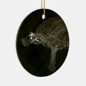 Zwemende Schildpad Keramisch Ornament (Rechts)