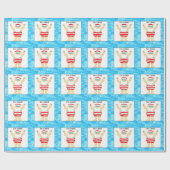 Zwemende Vakbondsdag Gift Cadeaupapier (Vlak)