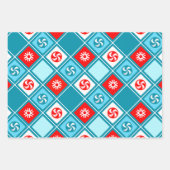 Zwemende Vakbondsdag Gift Inpakpapier Vel (Voorkant 2)