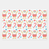 Zwemende Vakbondsdag Gift Inpakpapier Vel (Voorkant 3)