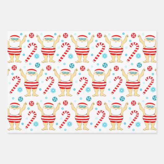 Zwemende Vakbondsdag Gift Inpakpapier Vel (Voorkant 3)