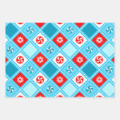 Zwemende Vakbondsdag Gift Inpakpapier Vel (Voorkant 2)