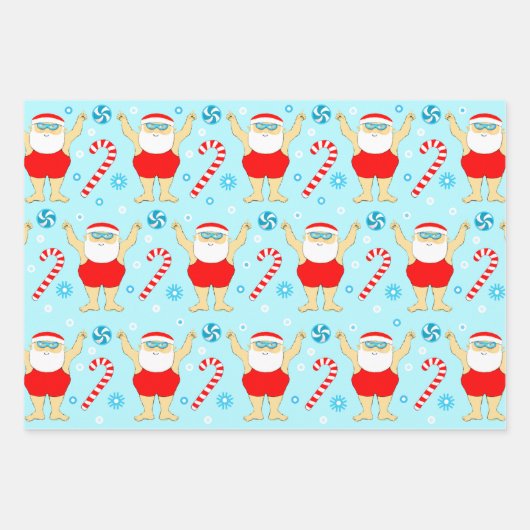 Zwemende Vakbondsdag Gift Inpakpapier Vel (Voorkant)