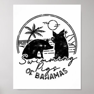 Zwemende Varkens Van Hamas - Hamas Noordzee Strand Poster
