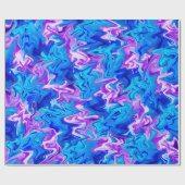 Zwemende vun.... cadeaupapier (Vlak)