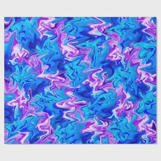 Zwemende vun.... cadeaupapier (Vlak)