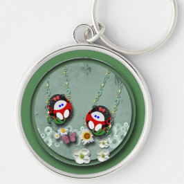 Zwemende vun sleutelhanger