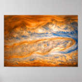 Zwemende wolken van Jupiter Poster (Voorkant)