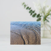 Zwemende Zee Waves Briefkaart (Staand voorkant)