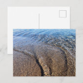 Zwemende Zee Waves Briefkaart (Voorkant / Achterkant)