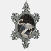 Zwemens Tin Sneeuwvlok Ornament (Links)