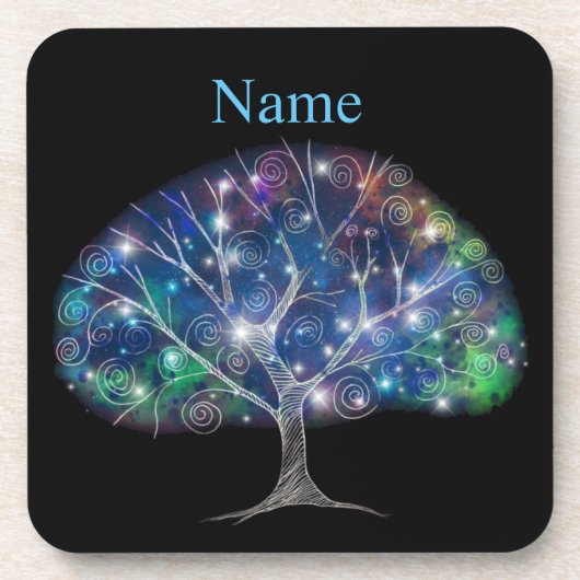 Zwemere tak Boom Thunder_Cove Bier Onderzetter (Voorkant)