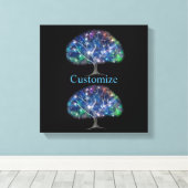 Zwemere tak Boom Thunder_Cove Canvas Afdruk (Insitu (Houten vloer))