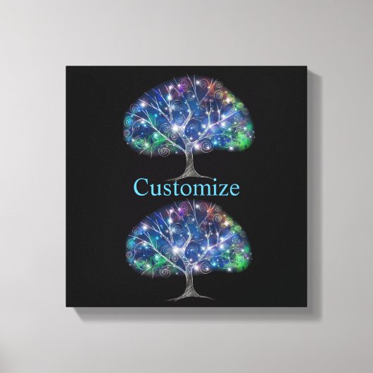 Zwemere tak Boom Thunder_Cove Canvas Afdruk (Voorkant)