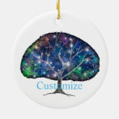 Zwemere tak Boom Thunder_Cove Keramisch Ornament (Achterkant)