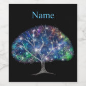 Zwemere tak Boom Thunder_Cove Wijn Etiket (Enkel label)