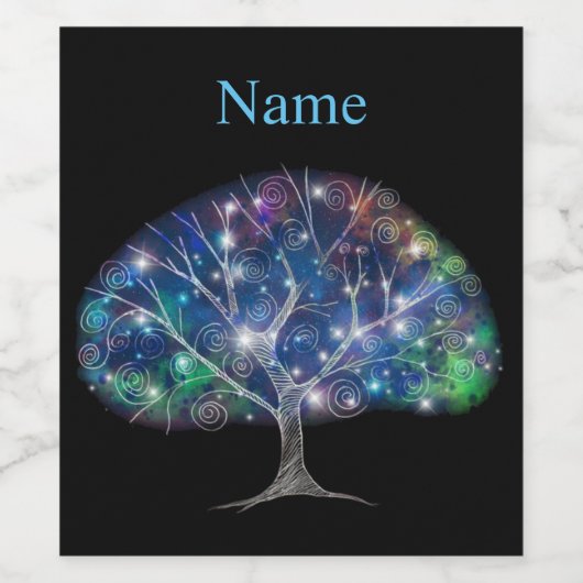 Zwemere tak Boom Thunder_Cove Wijn Etiket (Enkel label)