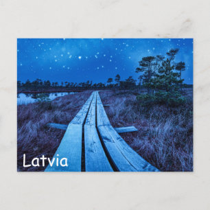 Zwemernacht Briefkaart