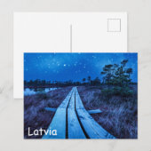 Zwemernacht Briefkaart (Voorkant / Achterkant)