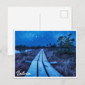 Zwemernacht Briefkaart (Voorkant / Achterkant)