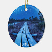 Zwemernacht Keramisch Ornament (Links)