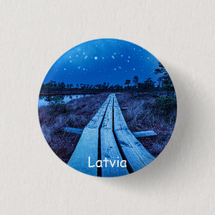 Zwemernacht Ronde Button 3,2 Cm