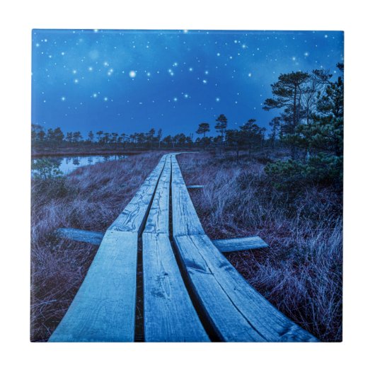 Zwemernacht Tegeltje (Voorkant)