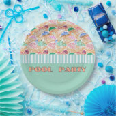 ZWEMFEEST Papieren bord (Feest)