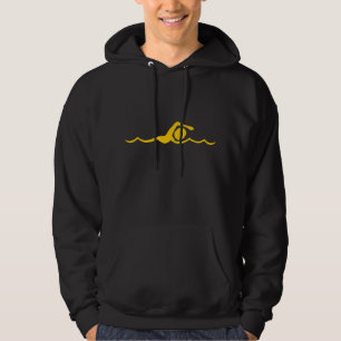 Zwemfiguur - Ambergeel Hoodie