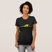 Zwemfiguur - Geel T-shirt (Voorkant volledig)