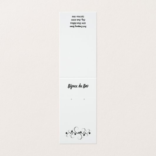 Zwemfloral Tent zelfstandaard die Kaarten voor bee (Buitenkant ongevouwen)