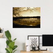 Zwemfoto Poster (Thuiskantoor)