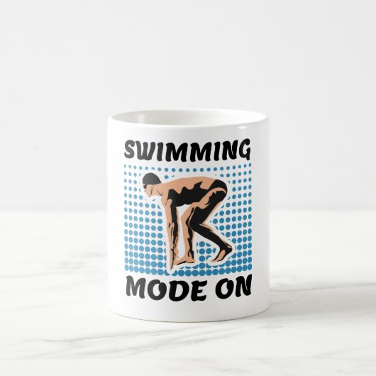 Zwemfunctie ingeschakeld - Pool Lover Koffiemok (Center)