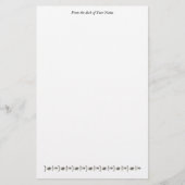 Zwemgans Stationery Briefpapier (Voorkant)