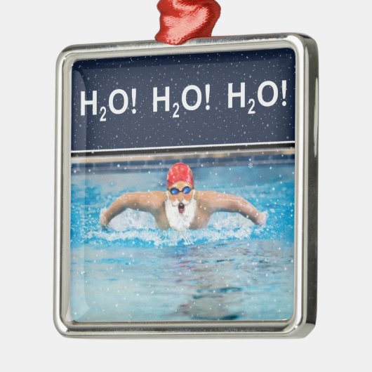 Zwemgeschenken voor feestdagen, keramische versier metalen ornament (Links)