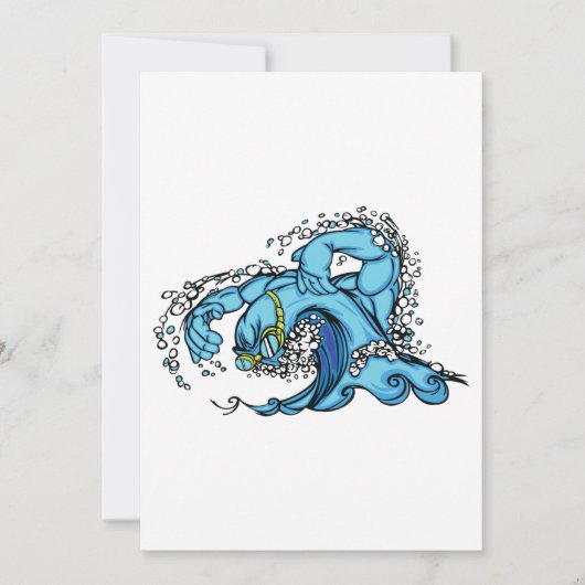 Zwemgolf Kaart (Voorkant)