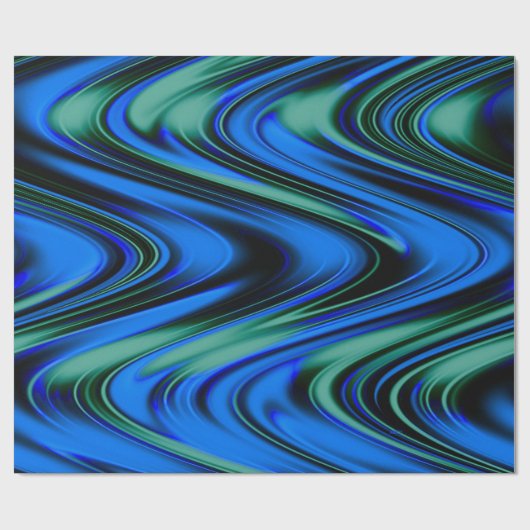 Zwemgolven..... Cadeaupapier (Vlak)